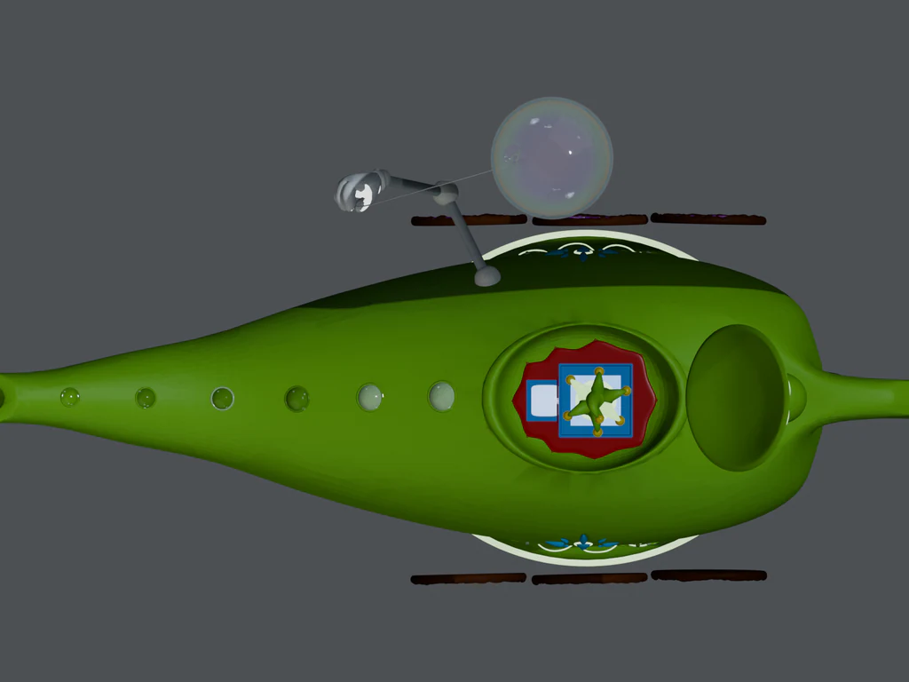 UAO 1233 — Top detail