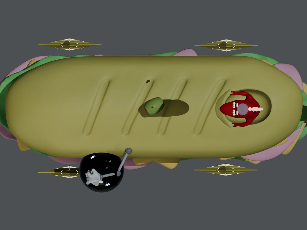 BO 64-9292 — Top detail