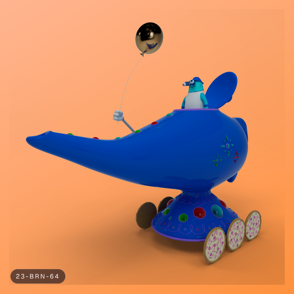 23-BRN-64 share card — Card only (avatar)