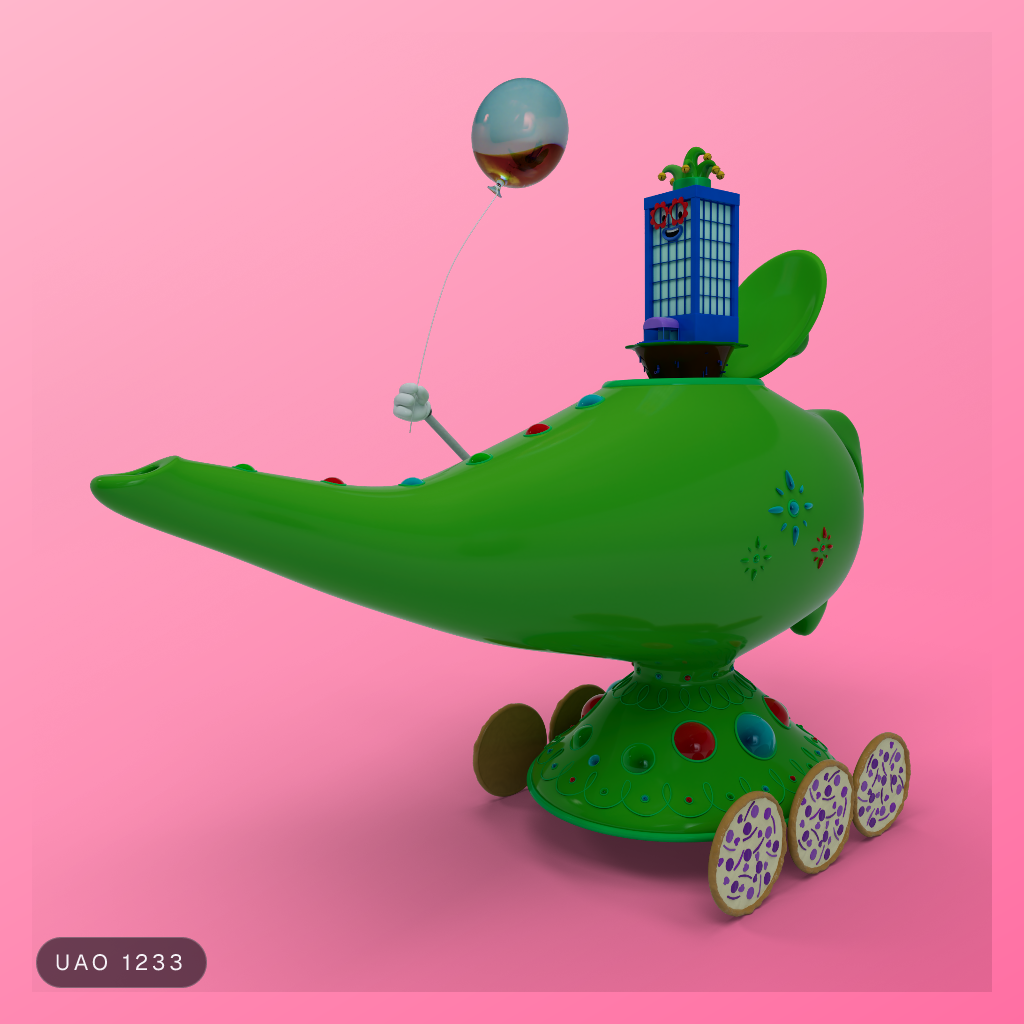 UAO 1233 share card — Card only (avatar)